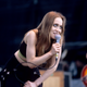 Fiona Apple performing at the Lilith Fair in 1997.